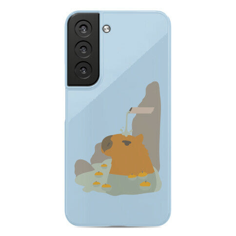 Capybara Hot Spring Phone Case